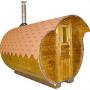 Sauna BARREL - sauna de exterior orizontala - imagine 39231